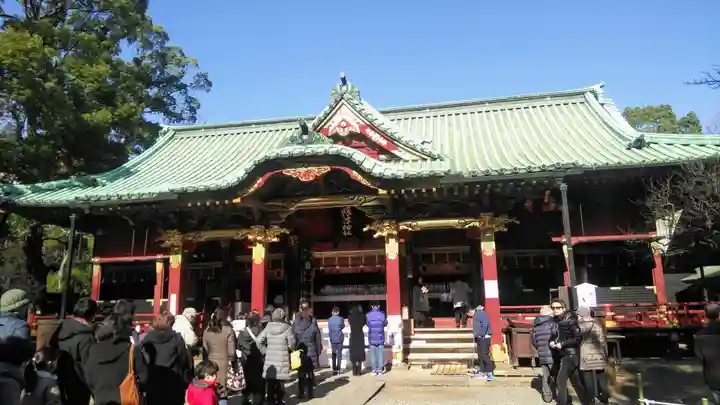 根津神社の本殿・本堂