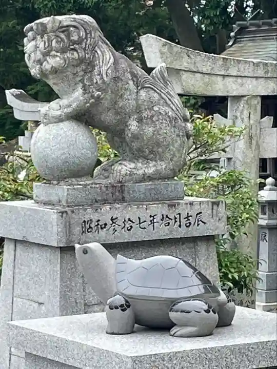 熊野神社の狛犬