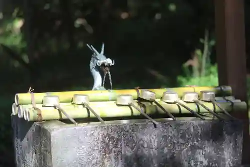 息栖神社の手水舎