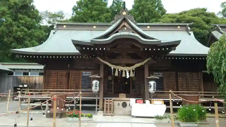 常陸第三宮 吉田神社の本殿・本堂