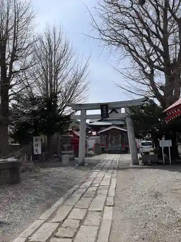 函館厳島神社の鳥居