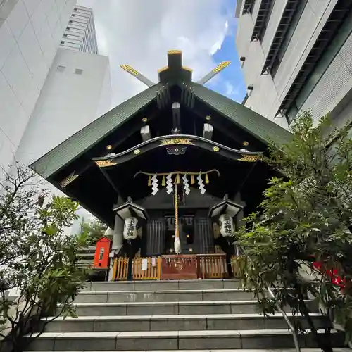 築土神社の本殿・本堂