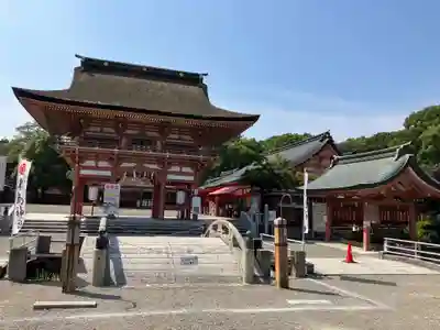 津島神社の山門・神門