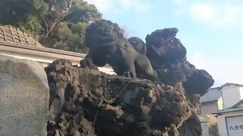 中村八幡宮の狛犬