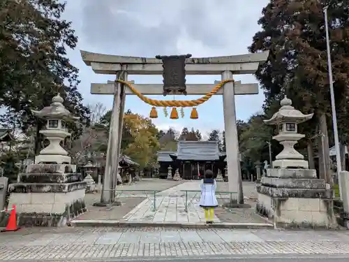 五箇神社の鳥居