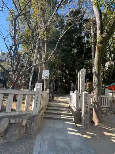 生田神社の庭園