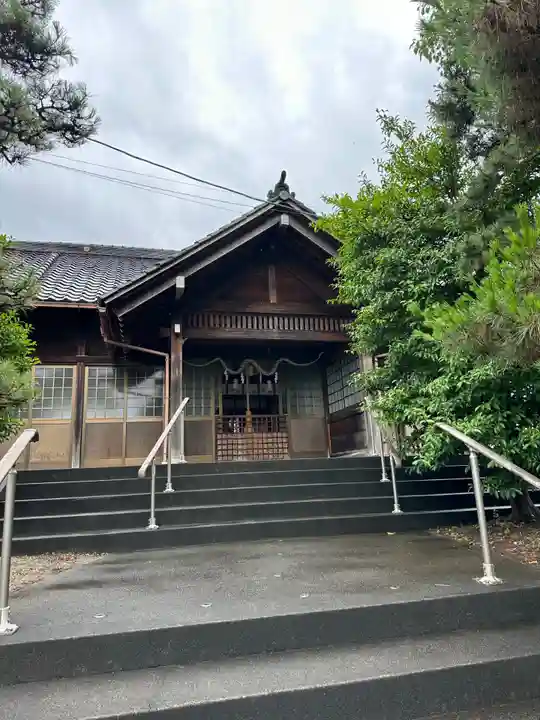 神明宮の本殿・本堂