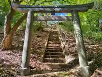 宇氣比神社の鳥居