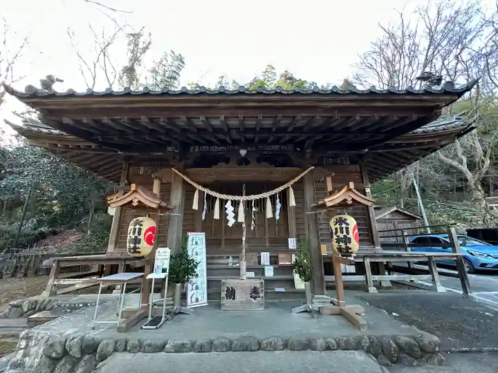 高尾山麓氷川神社の本殿・本堂