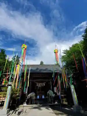 滑川神社 - 仕事と子どもの守り神(福島県)