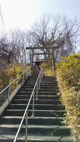 祝津神社の鳥居