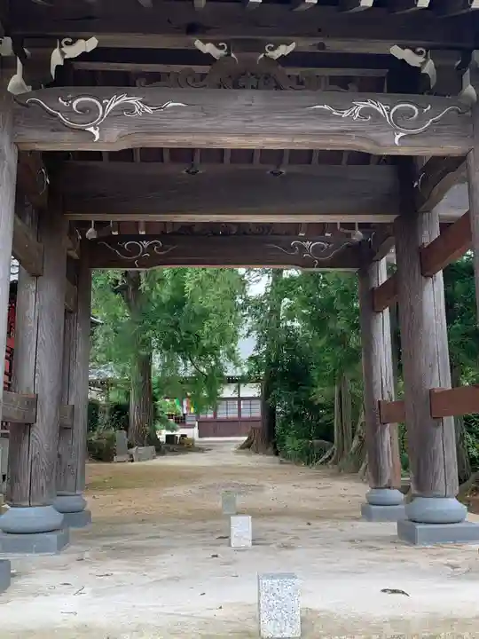 如意輪寺(市原観音)の山門・神門