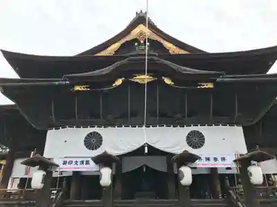 善光寺の本殿・本堂