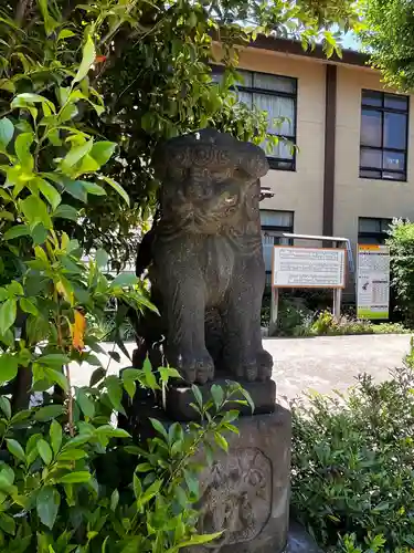 鷺宮八幡神社の狛犬