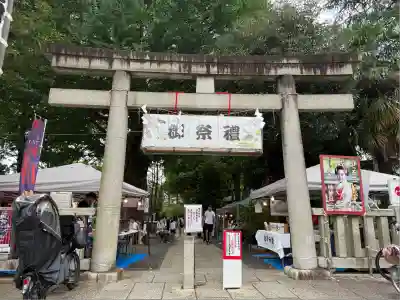 鳩森八幡神社のお祭り