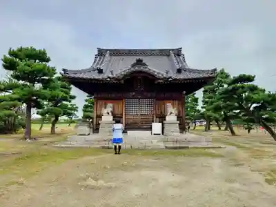新政成神社の本殿・本堂