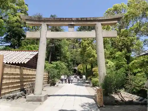 鶴岡八幡宮の鳥居