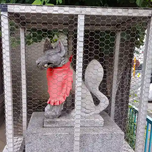 作守稲荷神社の狛犬