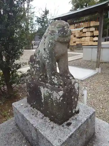 柴崎神社の狛犬