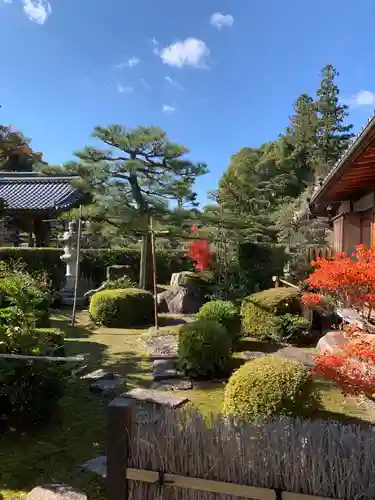 大池寺の庭園