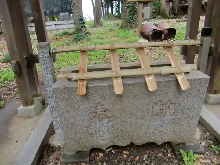 中村八幡宮の手水舎