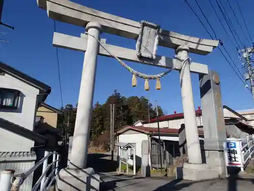 隠津島神社の鳥居