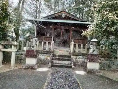 子安神明社の本殿