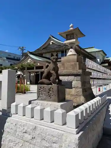 東京羽田 穴守稲荷神社の狛犬