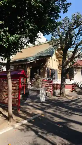 皆中稲荷神社の本殿・本堂