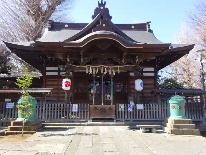 滝野川八幡神社の本殿・本堂