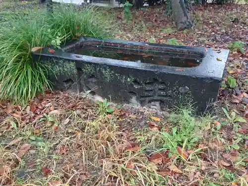 八幡社の手水舎