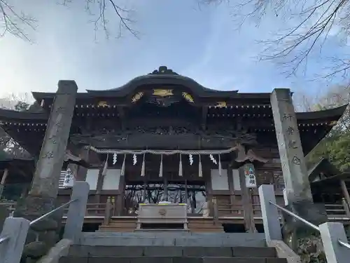 山名八幡宮の本殿・本堂