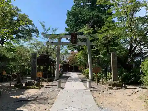 懐古神社の鳥居