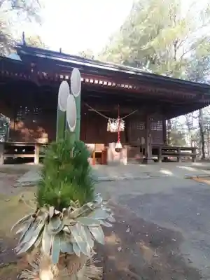 東蕗田天満社の初詣