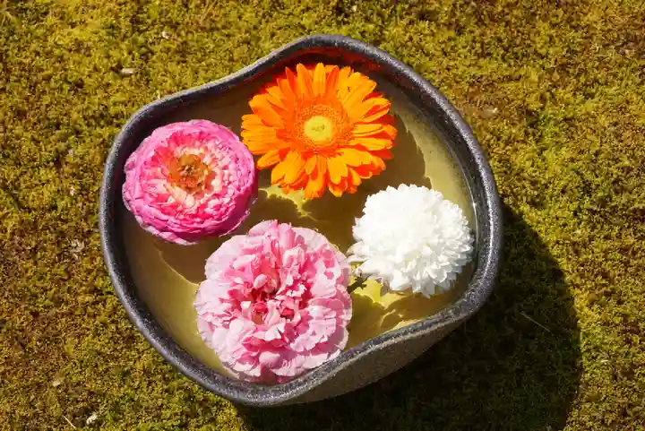 勝林寺の手水舎