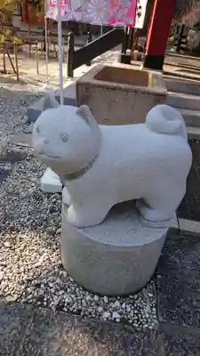 綱敷天満神社の狛犬