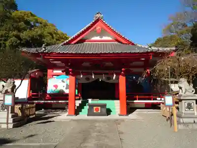 米之宮浅間神社の本殿・本堂