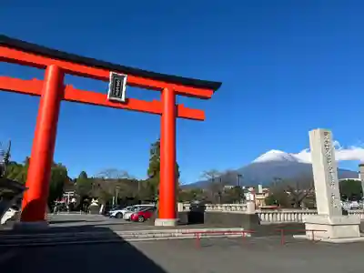 富士山本宮浅間大社の鳥居
