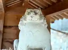 坂城神社の狛犬