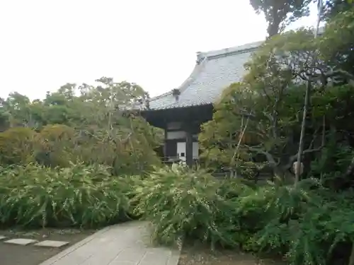 宝戒寺の庭園