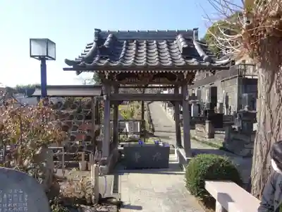 光明寺の手水舎