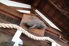 護王神社の狛犬