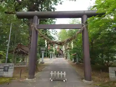 芽室神社の鳥居