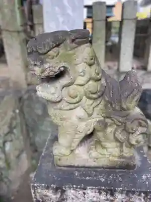 横田神社の狛犬