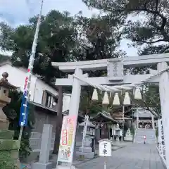 駒宮神社の鳥居