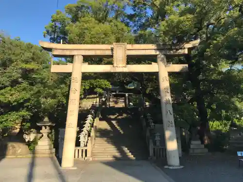 宇夫階神社の鳥居