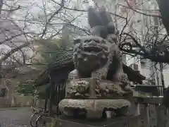 元三島神社の狛犬