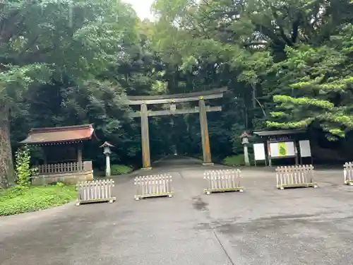 明治神宮の鳥居