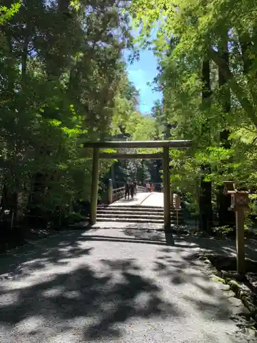 伊勢神宮内宮（皇大神宮）の鳥居