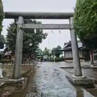 諏訪神社の鳥居